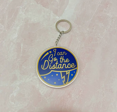 I Can Go The Distance Keychain